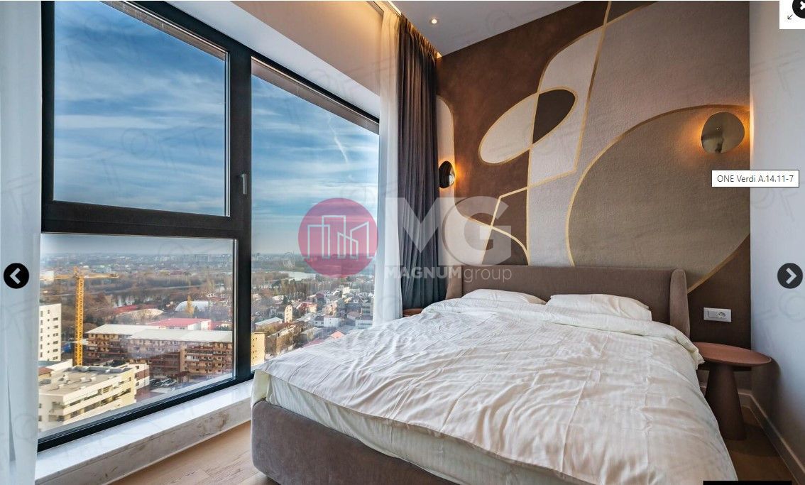 Apartament 4 camere de vanzare One Verdi Park- etaj 14- mobilat utilat - Poză 6