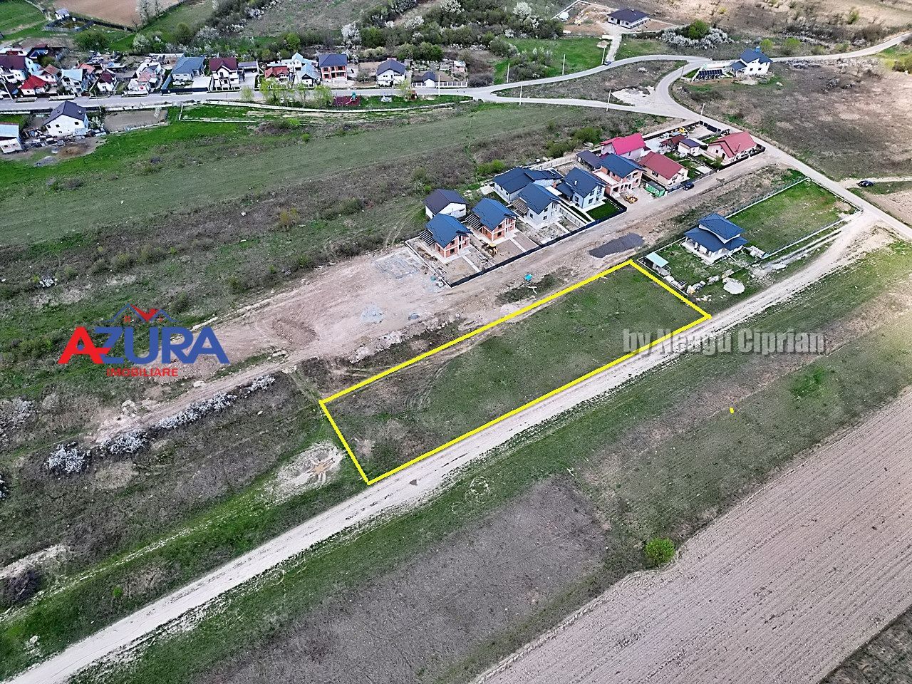 AZURA Imobiliare - Teren Bascov Glamboc Deal 2.5km de Giratoriu - Poză 8