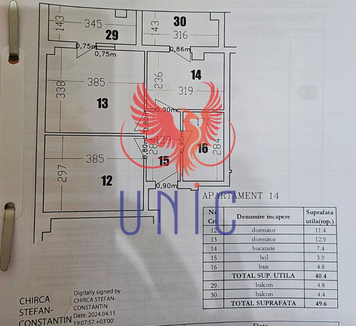 2 decomandate, 2 balcoane, etaj1, Supeco - Poză 2