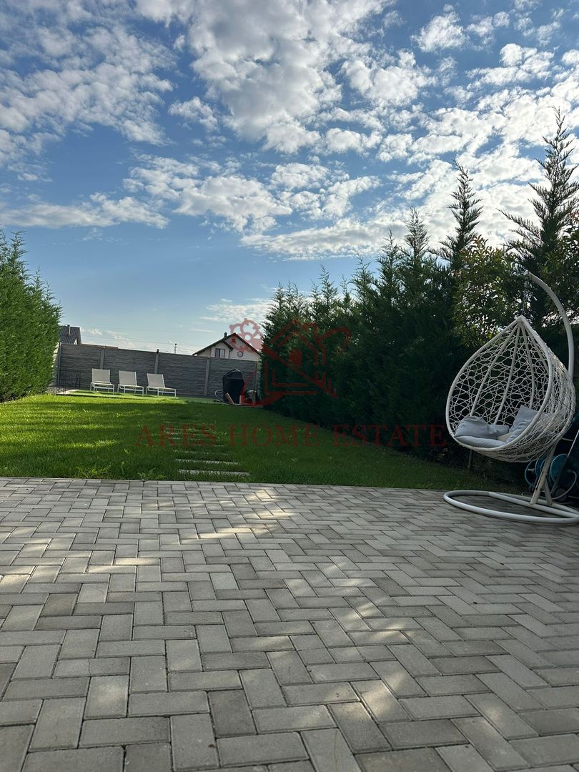 Casa in stil mediteranean, ultrafinisată 5 camere, 3 bai + curte. - Poză 11