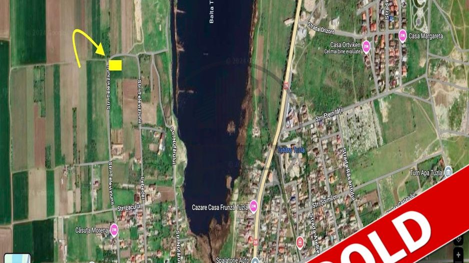 SOLD/VANDUT - Teren intravilan de vânzare Tuzla, Constanța - Poză 1