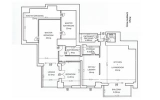 Apartament cu 4 camere Unic *180mp* // Vedere Panoramica catre lac // Aviatiei - Schiță 66