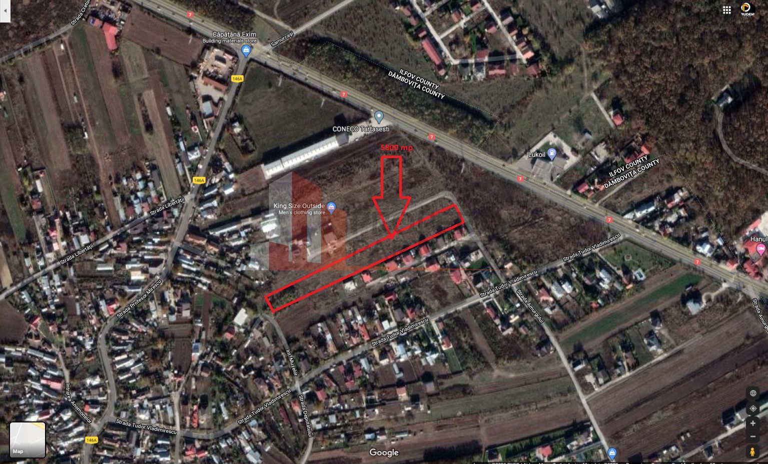 5800 mp teren intravilan in Gulia, judetul Dambovita - Poză 1