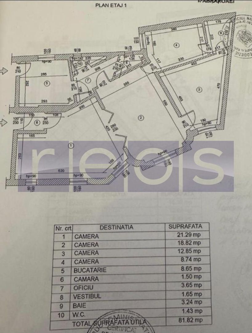 VANZARE  2  APARTAMENTE INDEPENDENTE  INTR-O VILA RENOVATA -144 mp - UNIRII - Poză 13
