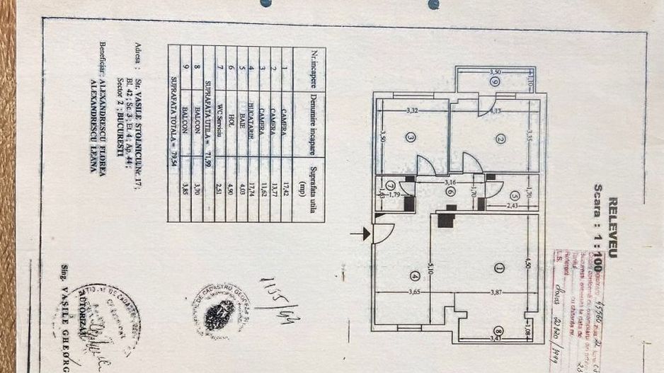 Apartament 3 camere Baicului - Stolnicul Vasile 17 - Poză 15