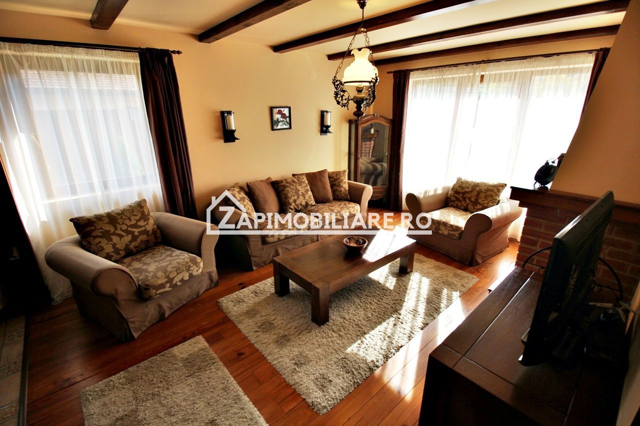 Casa 3 camere, 2 bai,1 garaj,teren 360 mp.zona Dambu Pietros - Poză 15