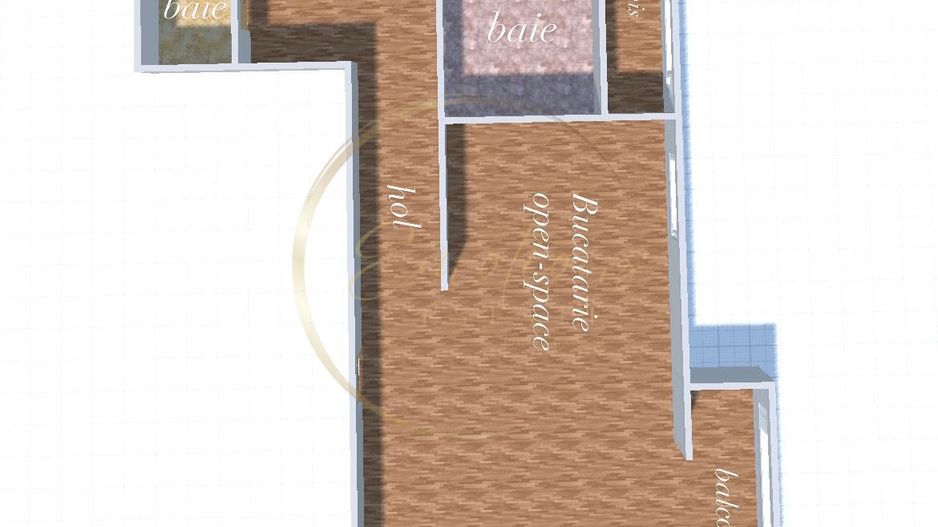 OFERTA FULGER | APARTAMENT CU 3 CAMERE | Girocului , Timisoara - Schiță 16