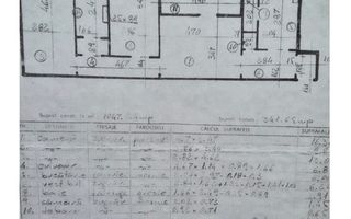 Apartament 3 camere renovat, centrala proprie, Gorjului, Militari - Schiță 9