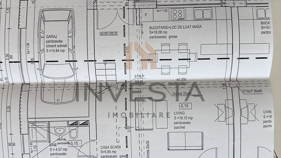Duplex finisat la cheie! Zona Grand Hotel Italia! Retras de la strada! - Schiță 14