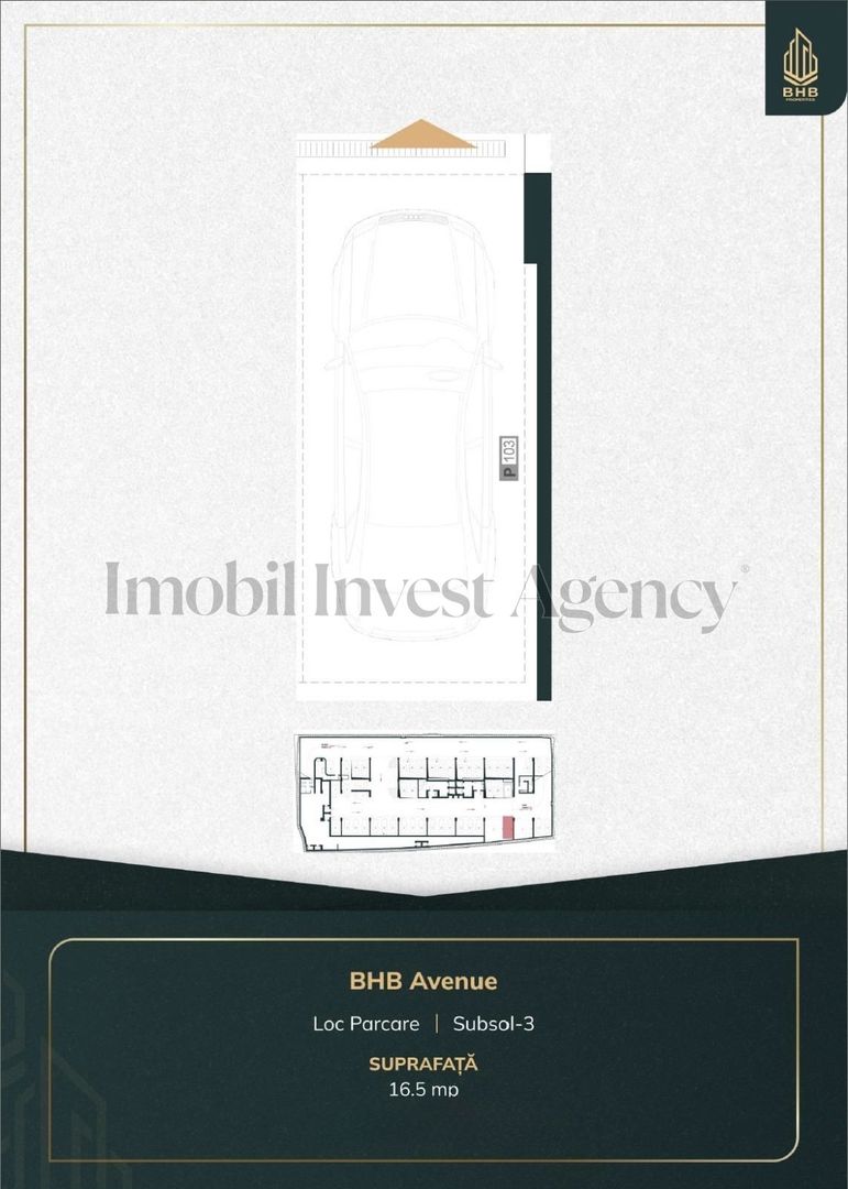 Apartament 2 Camere cu parcare inclusă în complexul BHB Avenue - Poză 21