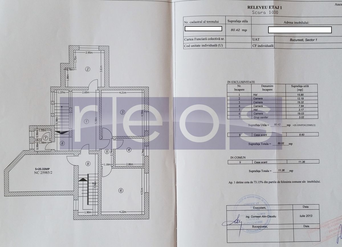 DUPLEX ELEGANT IN VILA 192MP | KISELEFF | INTRARE SEPARATA | PARCARE | - Poză 11