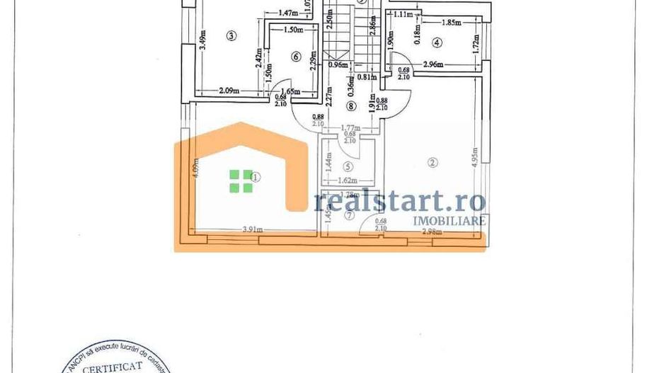Prima inchiriere, Vila individuala cu teren de 400mp, zona de case noi - Poză 26
