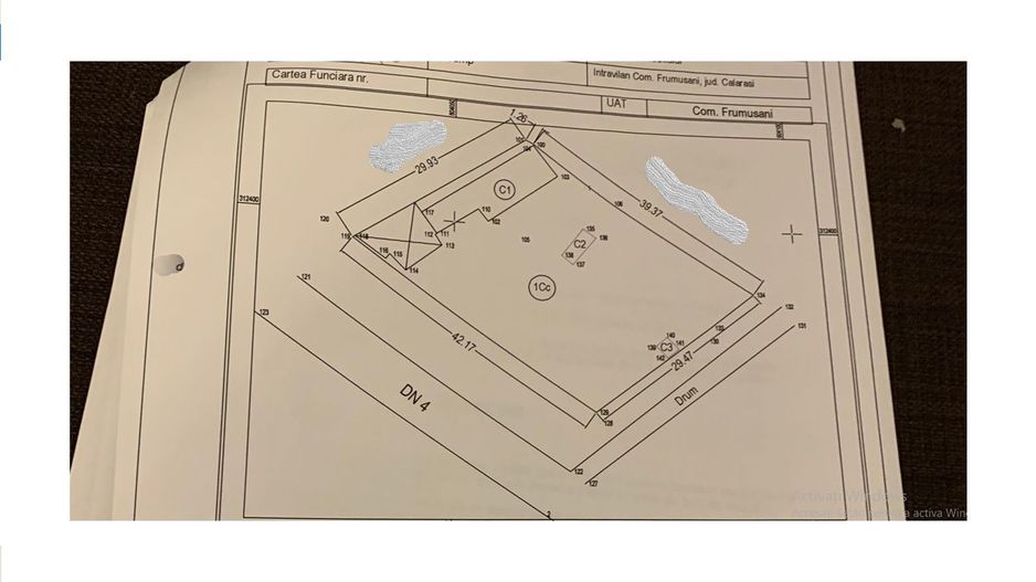 vila indiv+1198mp teren/pe DN4(sosBucuresti) in Frumusani/jud.Calarasi - Poză 34