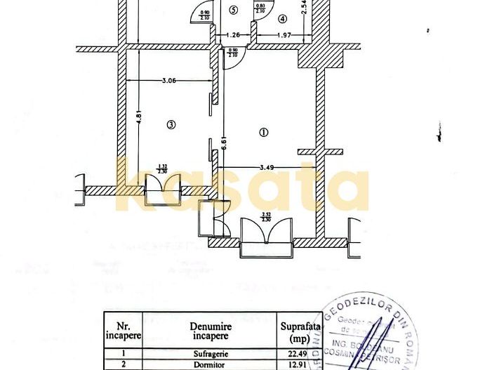 3 camere I Cosmopolis I 62 mp I parcare I faza 1 - Poză 22