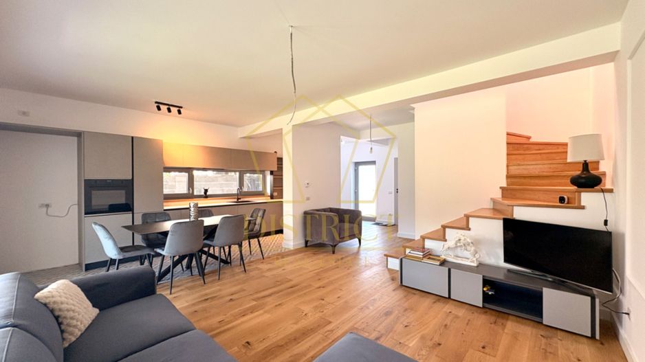 Duplex superb cu 4 camere, mobilat si utilat | Mosnita Noua - Poză 1