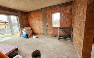 Casa nouă 123 mp utili, semifinisată, 535 mp teren, pod mansardabil - Poză 5