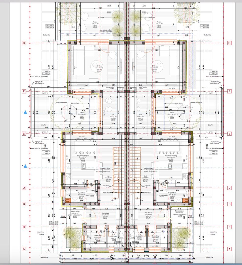 Duplex de închiriat  în Dumbrăvița, Lângă British School - Schiță 51