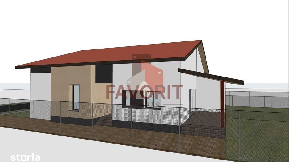 Casa in Sacalaz | 3 camere | Terasa acoperita | Toate utilitatile | - Poză 7
