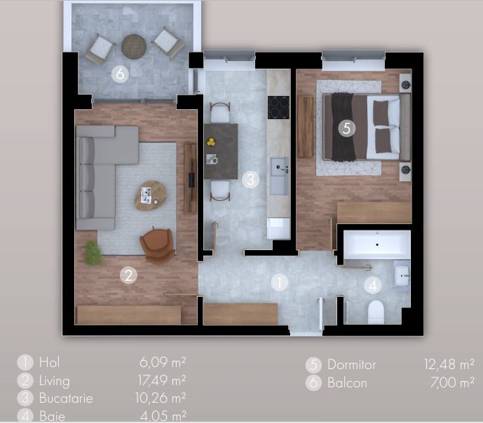 2cam.dec,parcare ext/subterana,20min metrou - Poză 1