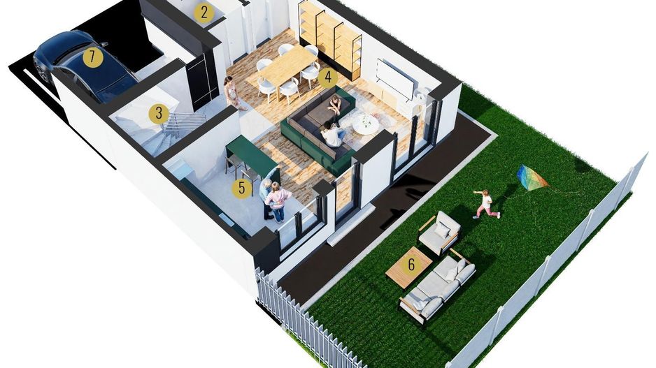 Reședință Modernă cu Finisaje Distinse - Poză 2