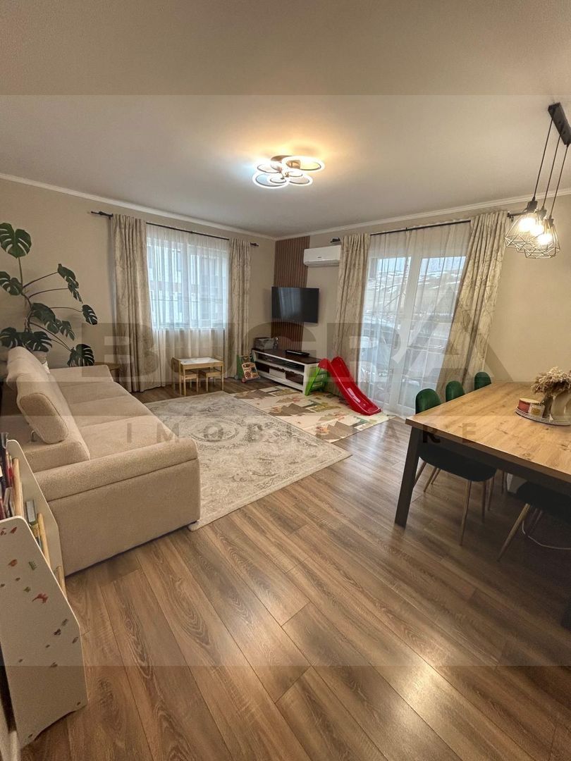 Apartament de 3 camere, 65mp, etaj intermediar, parcare, Apahida - Poză 1