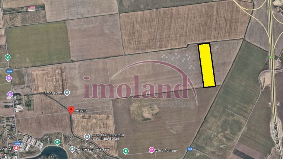 Tunari Aerocity vânzare teren intravilan - Poză 2