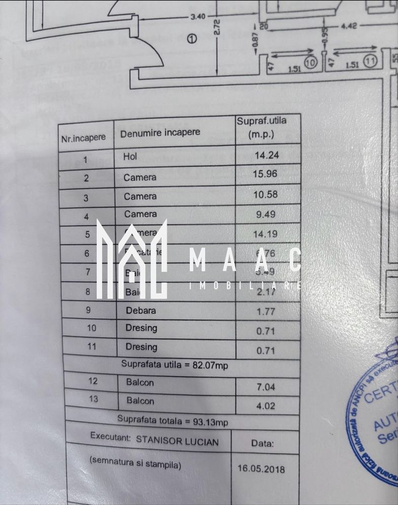 Apartament 3 camere | Ostroveni | Etaj 2 | 94 mpu | - Poză 8