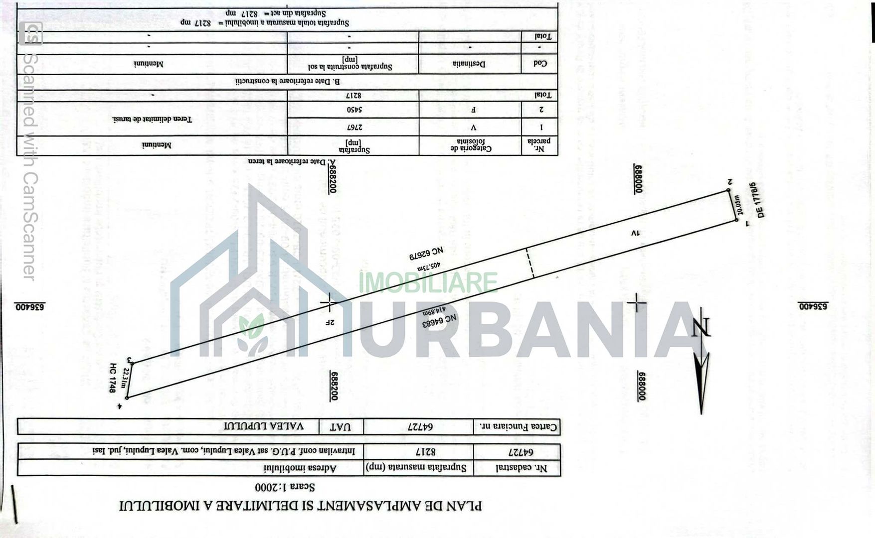 Teren intravilan de vânzare în Valea Lupului, Iași – 14.801 mp - Poză 4