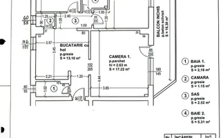 P 1152 - Apartament cu 3 camere în Târgu Mureș, Tudor - Poză 14
