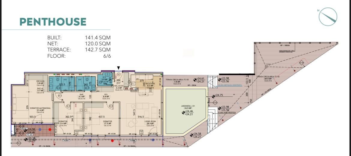 Penthouse 4 camere I Terasa superba  I Pipera Promenada - Poză 9