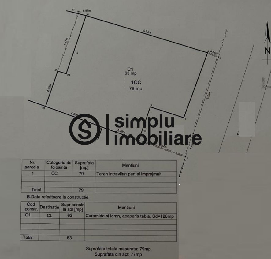 Casa centrala zona Siloz P+M - Schiță 17