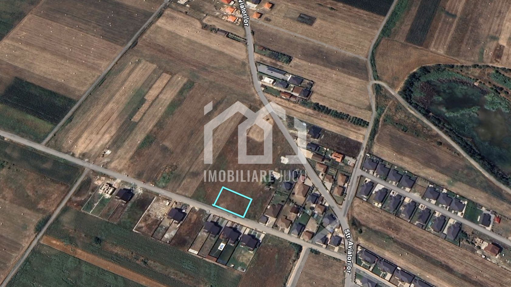 Teren 2900 mp Jucu | 57 ml front | Str. Câmpiei | 60 €/mp - Poză 2