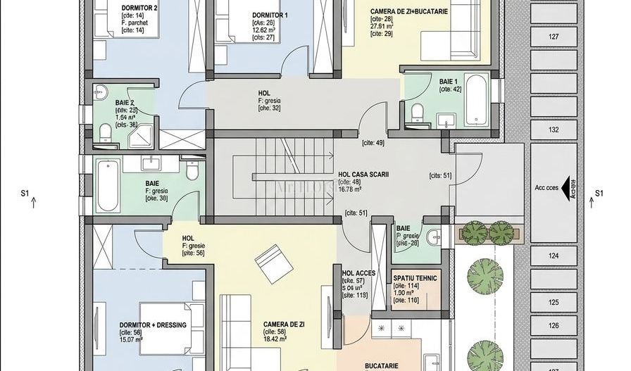 Apartamente premium cu 3 camere în Moșnița Nouă | Comision 0 - Poză 3
