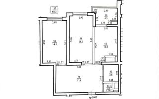 Vânzare, apartament, 2 camere, strada Vasile Lupu, Buiucani - Poză 3