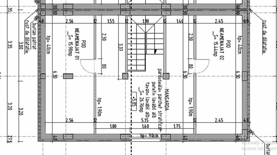 vila duplex-5cam.-2parc.-curte lib.-125mp/centru Popesti Leordeni - Poză 15