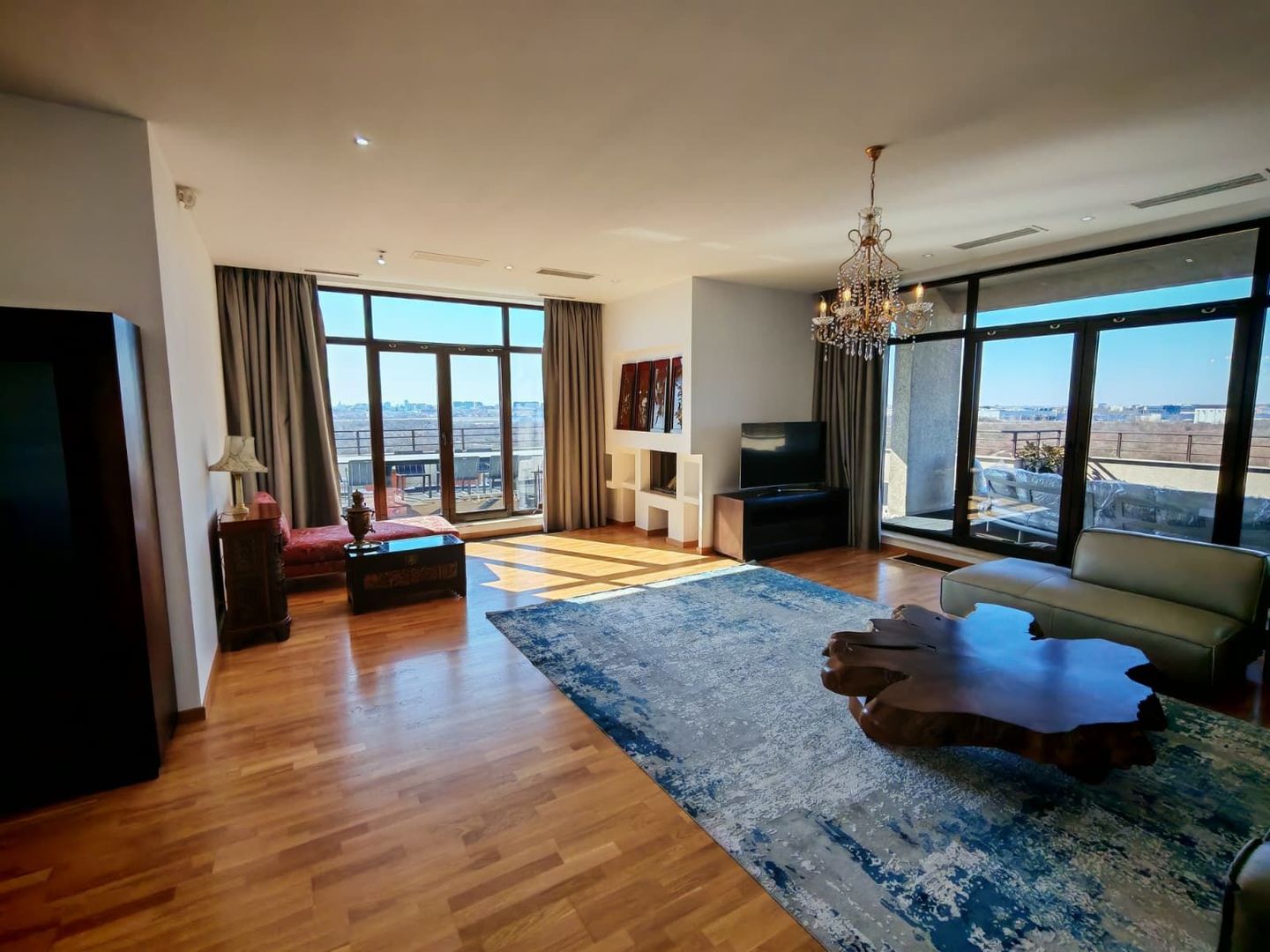 Penthouse 5 camere 250 mp lângă Ambasada SUA , zona Băneasa București - Poză 8