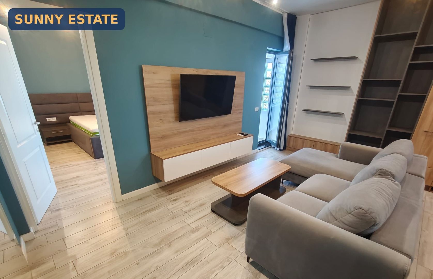 DE VÂNZARE — 2 CAMERE MOBILAT, B-DUL MAMAIA, ZONA DELFINARIU - Poză 2