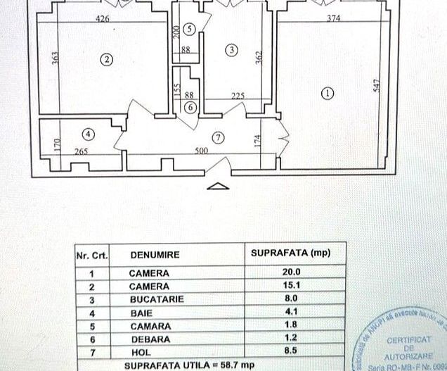 Vanzare Apartament 2 Camere pe Bulevardul Unirii – VEDERE EXCLUSIVĂ LA FÂNTÂNI - Poză 5