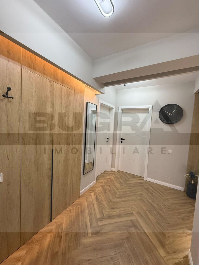 Apartament 3 camere, super finisat, parcare, zona Terra - Poză 14