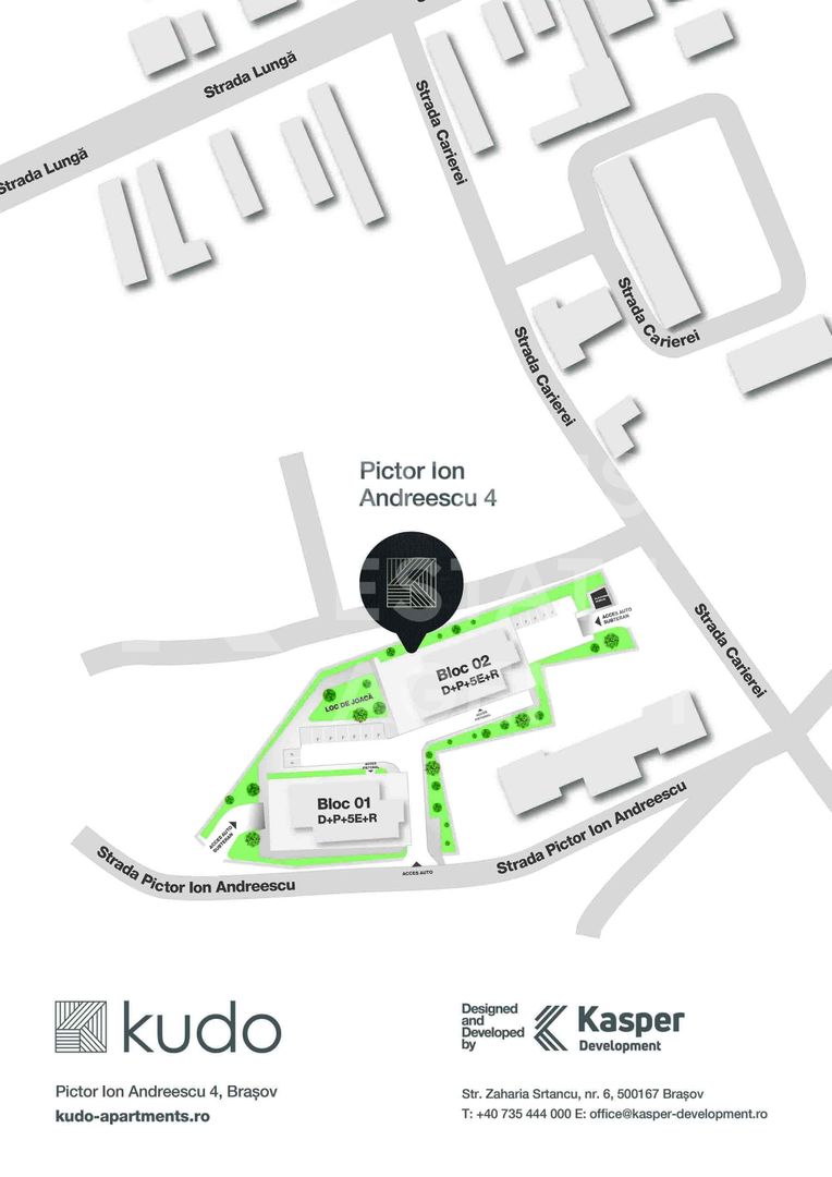 Apartament cu 3 camere Complex Kudo by Kasper Development - Schiță 14