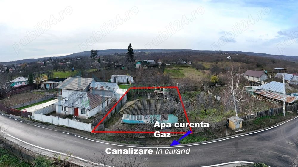 Casa Batraneasca Utilitati la poarta, asfalt nou, 15 min de Iasi - Poză 5