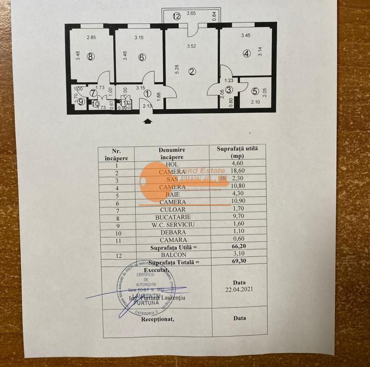 Apartament 3 camere zona Rahova - Poză 11