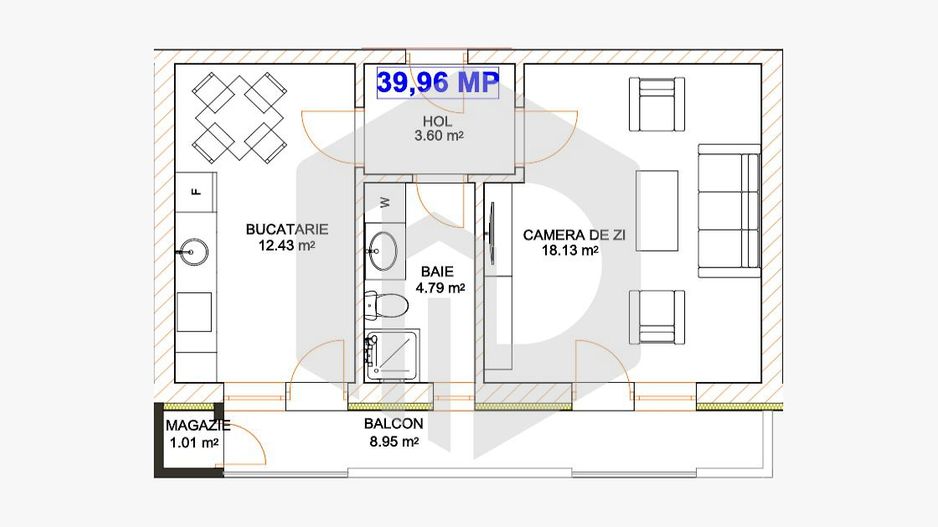 Apartament+ gradina-2 Camere | Incalzire in pardoseala- Dedeman-Supeco - Poză 1