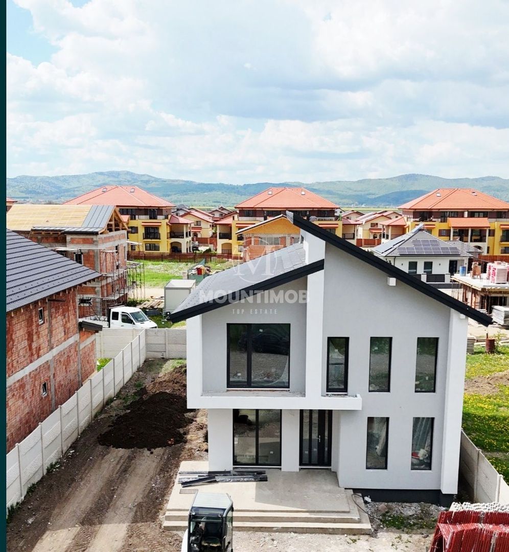 Casa individuala 4 camere 120 mp/utili, teren 511 mp, Cristian/Brasov - Poză 3