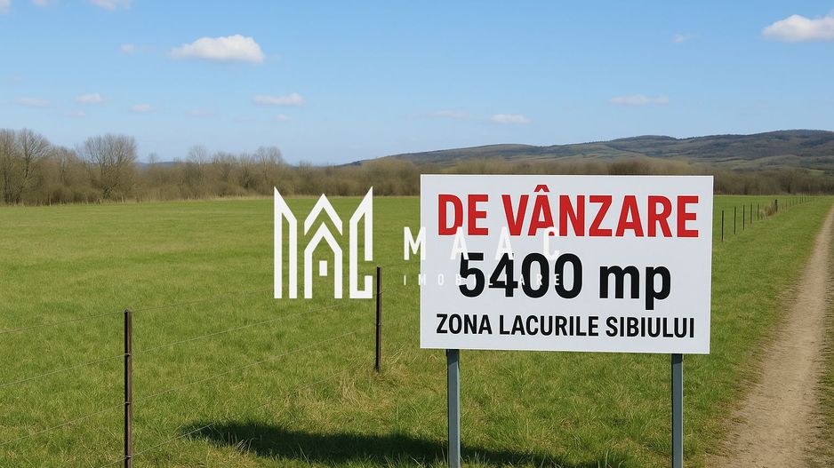 Teren de vânzare | 5400 mp | Zona Lacurile Sibiului - Poză 2