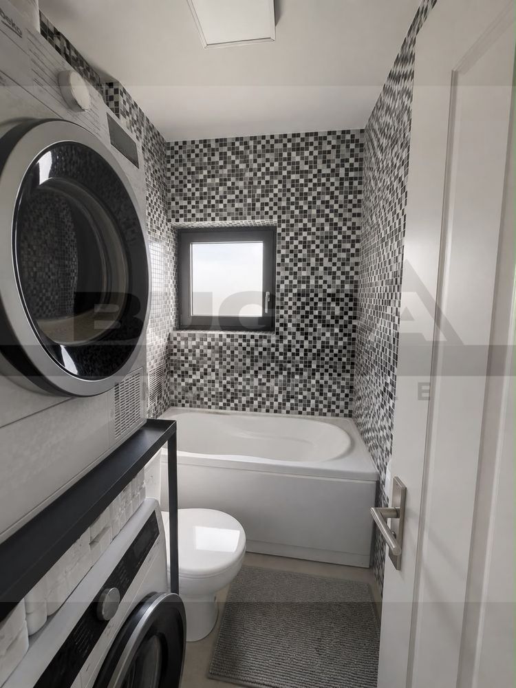 Apartament 3 camere modern - 70mp, 2 balcoane, parcare, zona Borhanci - Poză 7