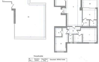 Penthouse impresionant | 4 camere | Rooftop 119mp - Schiță 13