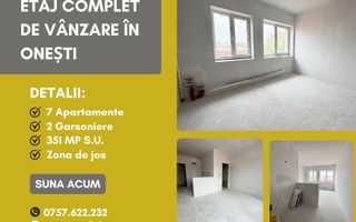 Oportunitate unică de investiție – Etaj complet de vânzare în Onești - Poză 1