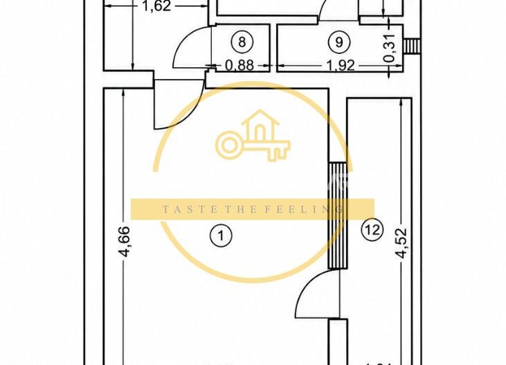 🏠Apartament 3 cam, 70MP, etaj 3 // 📍Tătărași - Stejar - Poză 12