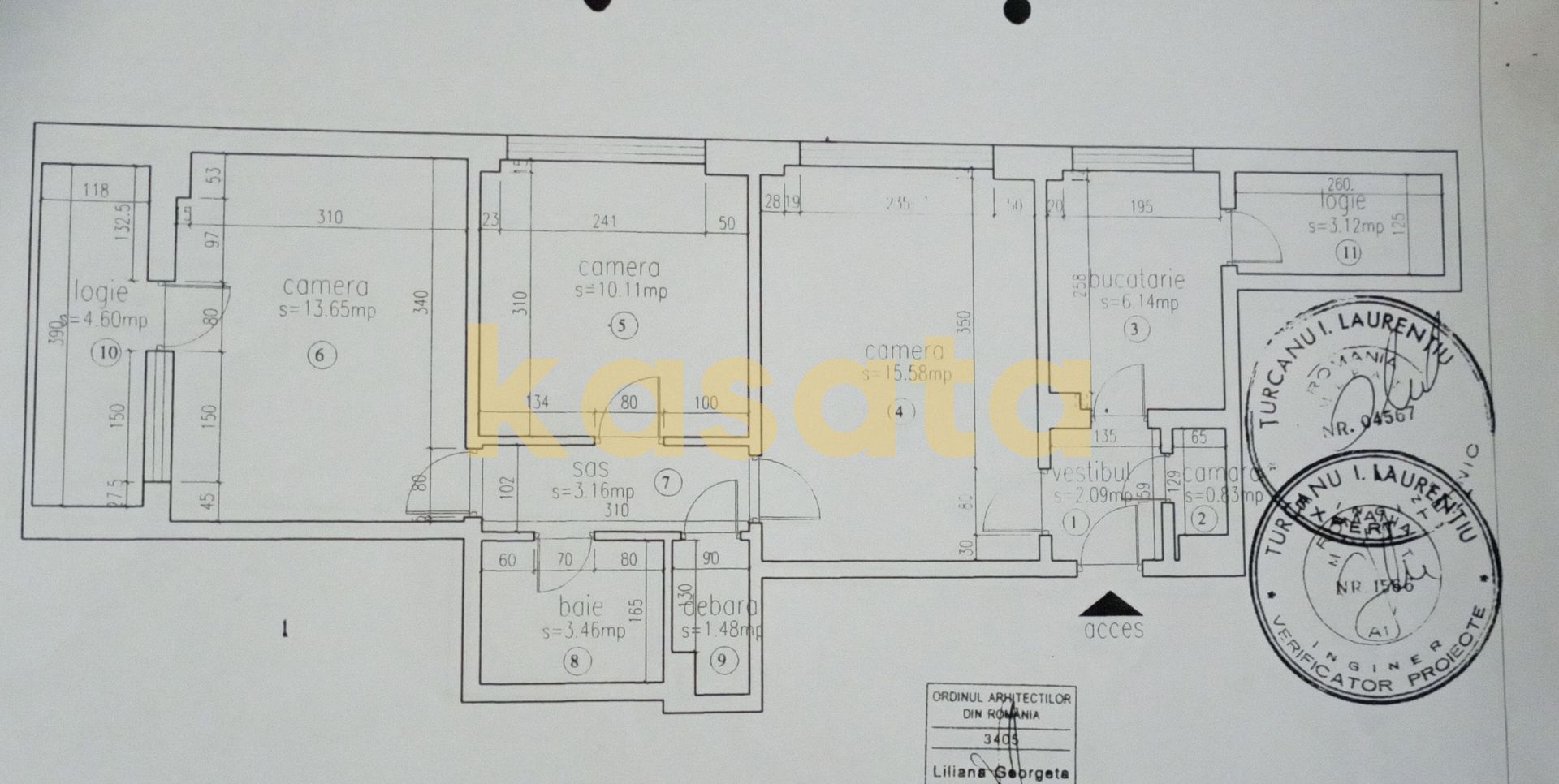 Ap 3camere| 65mp| Iancului/Metrou|Instalatii schimbate|Mobilat|Renovat - Poză 16